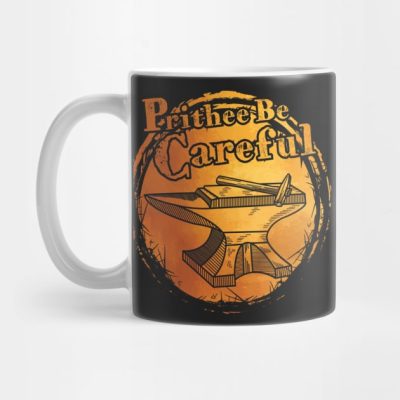 Dark Souls Prithee Be Careful Anvil Mug Official Dark Souls Merch