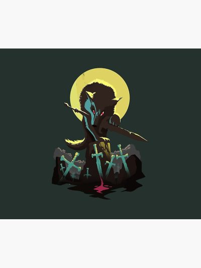 Sif The Great Grey Wolf Tapestry Official Dark Souls Merch