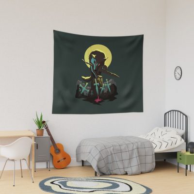 Sif The Great Grey Wolf Tapestry Official Dark Souls Merch