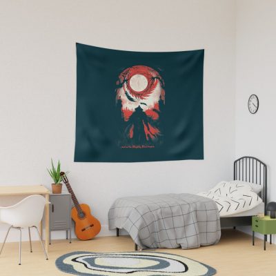 And So The Nightly Hunt Begins Tapestry Official Dark Souls Merch